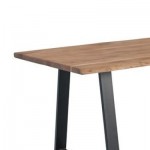 Lizard τραπέζι από ξύλο ακακίας και μεταλλικά πόδια 260x100x77 εκ