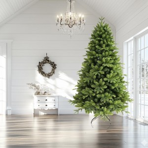 Cedar χριστουγεννιάτικο δέντρο σε πράσινο χρώμα με μεικτό φύλλωμα PE και PVC με ύψος 240 εκ