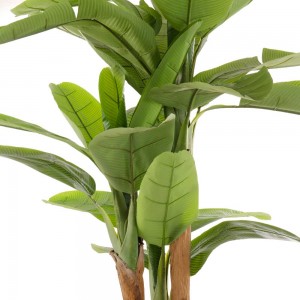 Banana Tree διακοσμητική γλάστρα μπανανιάς με πράσινα φύλλα 200 εκ