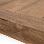 Τραπεζαρία Herakles από από ξύλο teak 200x100x80 εκ