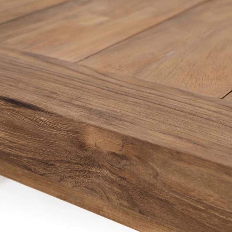 Τραπεζαρία Herakles από από ξύλο teak 200x100x80 εκ
