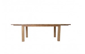 Olumpus τραπέζι με επέκταση από ξύλο teak 180-270x100x78 εκ