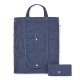 Duofold τσάντα αγορών αναδιπλούμενη από ανακυκλωμένο βαμβάκι σε τρία χρώματα 39x48 εκ