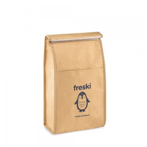 Paperlunch τσάντα υφασμάτινη για φαγητό σε μπεζ απόχρωση 19x12x37 εκ