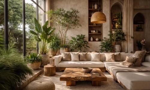 Biophilic Design: Γιατί νιώθουμε πιο όμορφα σε σπίτια με ξύλο, φυτά και φυσικό φως;