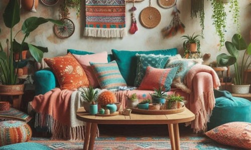 Καλοκαιρινό Ethnic Boho στο Σπίτι: Από το Μπαλκόνι ως το Υπνοδωμάτιο