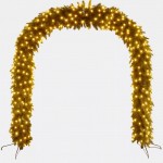 Χριστουγεννιάτικη αψίδα εισόδου Pre-Lit με μεικτό φύλλωμα 768 led θερμού φωτισμού 200x250 εκ Χριστουγεννιάτικη αψίδα εισόδου Pre-Lit με μεικτό φύλλωμα 768 led θερμού φωτισμού 200x250 εκ