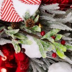 Candy Bear Wonderland ολοκληρωμένη διακοσμητική πρόταση με 117 στολίδια σε δέντρο με ενσωματωμένο φωτισμό 210 εκ