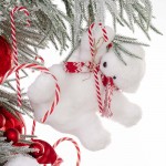 Candy Bear Wonderland ολοκληρωμένη διακοσμητική πρόταση με 117 στολίδια σε δέντρο με ενσωματωμένο φωτισμό 210 εκ