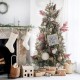 Boho Ολοκληρωμένη διακόσμηση Χριστουγεννιάτικου δέντρου με 80 στολίδια