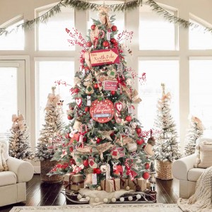 Classic Christmas Ολοκληρωμένη διακόσμηση Χριστουγεννιάτικου δέντρου με 180 στολίδια