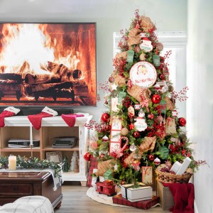 Classic Christmas πρόταση στολισμού για χριστουγεννιάτικο δέντρο με 170 στολίδια