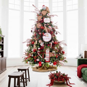 Classic Christmas πρόταση στολισμού για χριστουγεννιάτικο δέντρο με 164 στολίδια