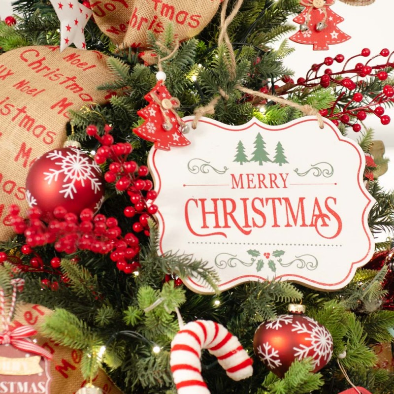 Classic Christmas πρόταση στολισμού για χριστουγεννιάτικο δέντρο με 164 στολίδια