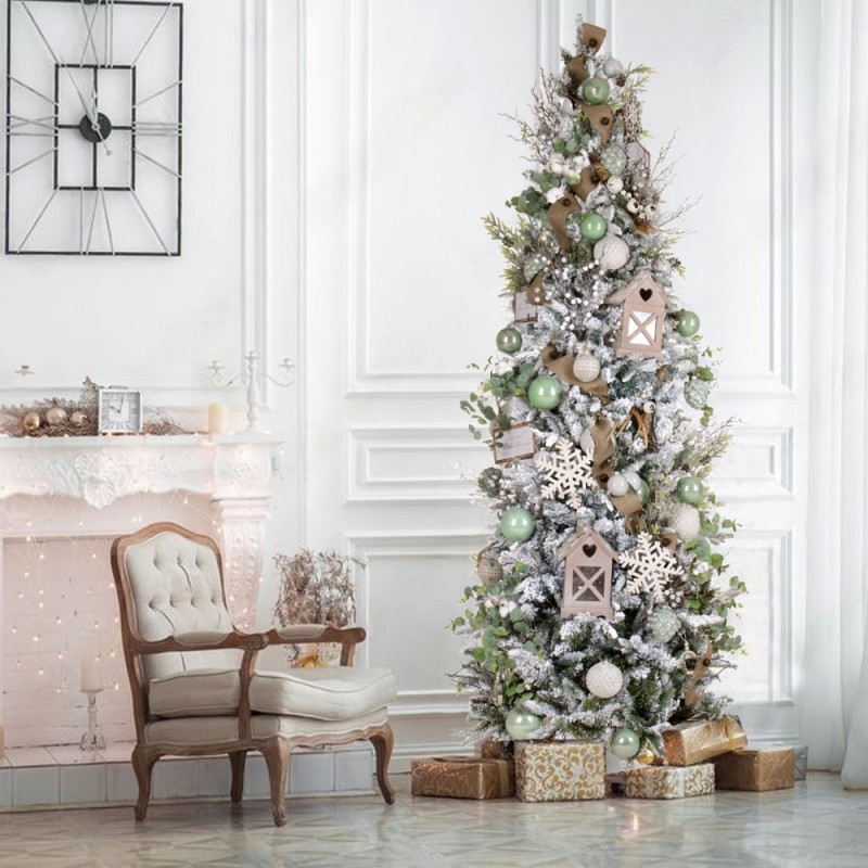 Mountain Mints Ολοκληρωμένη διακόσμηση Χριστουγεννιάτικου δέντρου με 111 στολίδια