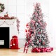 Σύννεφα από ζάχαρη Ολοκληρωμένη διακόσμηση Χριστουγεννιάτικου δέντρου με 119 στολίδια