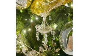 Luxury Retro ολοκληρωμένη διακόσμηση Χριστουγεννιάτικου δέντρου με 143 στολίδια