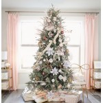 Σοκολατένια λάμψη πρόταση στολισμού για χριστουγεννιάτικο δέντρο με 115 στολίδια