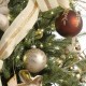 Σοκολατένια λάμψη ολοκληρωμένη διακόσμηση χριστουγεννιάτικου δέντρου  με 115 στολίδια