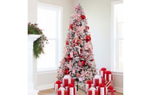 Σύννεφα από ζάχαρη ολοκληρωμένη διακοσμητική πρόταση με δέντρο, 119 στολίδια