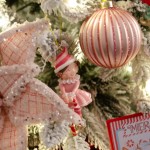 Σύννεφα από ζάχαρη ολοκληρωμένη διακοσμητική πρόταση με δέντρο, 119 στολίδια