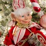 Σύννεφα από ζάχαρη ολοκληρωμένη διακοσμητική πρόταση με δέντρο, 119 στολίδια