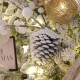 Χιονισμένη Διαδρομή πρόταση στολισμού για χριστουγεννιάτικο δέντρο με 166 στολίδια