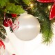 Χριστουγεννιάτικη Ζαχαρόπαστα γιρλάντα έτοιμη στολισμένη  με led λαμπάκια 270 εκ
