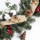 Βlooming Holidays Χριστουγεννιάτικη γιρλάντα έτοιμη στολισμένη με λαμπάκια 270 εκ
