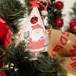 Noel Χριστουγεννιάτικη γιρλάντα έτοιμη στολισμένη με λαμπάκια 135 εκ