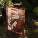 Vintage Χριστουγεννιάτικο στολίδι με Άγιο Βασίλη σετ των δώδεκα σχεδίων 9x6 εκ