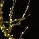 Χριστουγεννιάτικη διακοσμητική γιρλάντα φωτισμένη από 312 λαμπάκια led θερμού φωτός 270 εκ