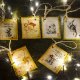Η χώρα της Αλίκης Χριστουγεννιάτικο χειροποίητο κρεμαστό στολίδι σε σχήμα τραπουλόχαρτου σετ έξι σχεδίων