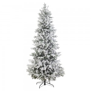 Echonorth χριστουγεννιάτικο χιονισμένο δέντρο με μεικτό φύλλωμα 240 εκ