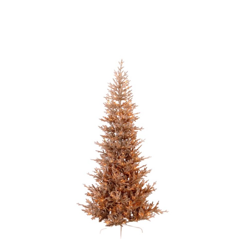 Aurelia Gold Slim χριστουγεννιάτικο δέντρο Pre-shaped και Pre-Lit σε χρυσό χρώμα 150 εκ Aurelia Gold Slim χριστουγεννιάτικο δέντρο Pre-shaped και Pre-Lit σε χρυσό χρώμα 150 εκ