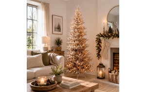Aurelia Gold Slim χριστουγεννιάτικο δέντρο Pre-shaped και Pre-Lit σε χρυσό χρώμα 180 εκ Aurelia Gold Slim χριστουγεννιάτικο δέντρο Pre-shaped και Pre-Lit σε χρυσό χρώμα 180 εκ
