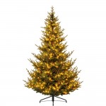 Evergreen Pre-Lit & Pre-Shaped χριστουγεννιάτικο δέντρο με 1000 LED 240 εκ