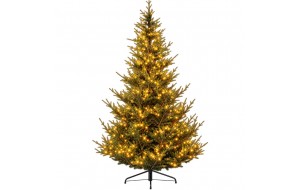 Evergreen Pre-Lit & Pre-Shaped χριστουγεννιάτικο δέντρο με 1600 LED 300 εκ