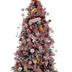 Κρεμαστό Χριστουγεννιάτικο διακοσμητικό δέντρου σε σχήμα ποδιών ταράνδου 70 εκ