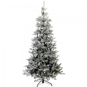EchoLor Χριστουγεννιάτικο δέντρο χιονισμένο με mix φύλλωμα και ύψος 240 εκ