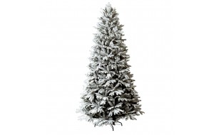 EchoSnow Χριστουγεννιάτικο δέντρο χιονισμένο με mix φύλλωμα και ύψος 210 εκ