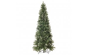 EchoDav Χριστουγεννιάτικο δέντρο slim με mix φύλλωμα και ύψος 240 εκ