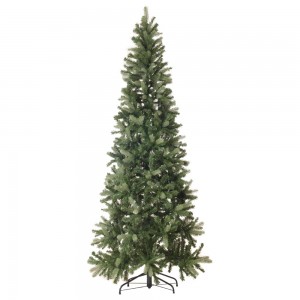 EchoDav Χριστουγεννιάτικο δέντρο slim με mix φύλλωμα και ύψος 210 εκ
