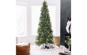 EchoDav Χριστουγεννιάτικο δέντρο slim με mix φύλλωμα και ύψος 240 εκ