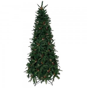 FS Berries Χριστουγεννιάτικο δέντρο με διακριτικό στολισμό και ύψος 240 εκ