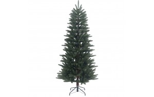 EchoOr slim πράσινο Χριστουγεννιάτικο δέντρο με κλαδιά Full Plastic 210 εκ