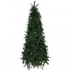 FS Berries Χριστουγεννιάτικο δέντρο με διακριτικό στολισμό και ύψος 240 εκ