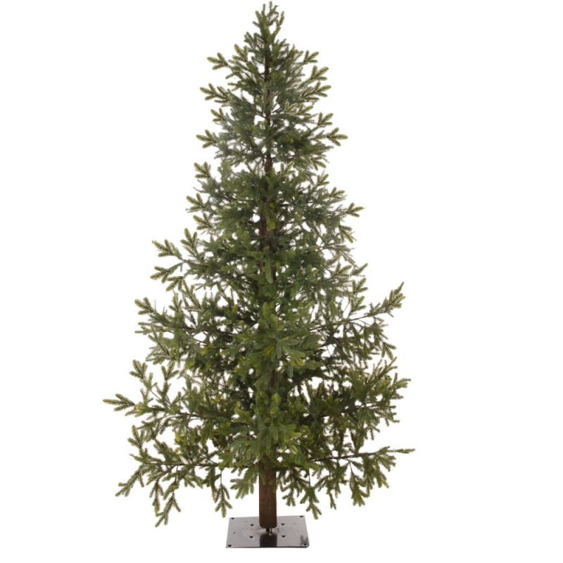 EchoHill  Δέντρο Χριστουγεννιάτικο με ξύλινο κορμό Full Pe και ύψος 200cm