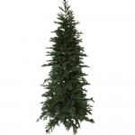 EchoKen Χριστουγεννιάτικο δέντρο Slim με κλαδιά PE Mix και ύψος 225 εκ