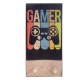 Gamer παιδική χειροποίητη ξύλινη κρεμάστρα 20x40 εκ